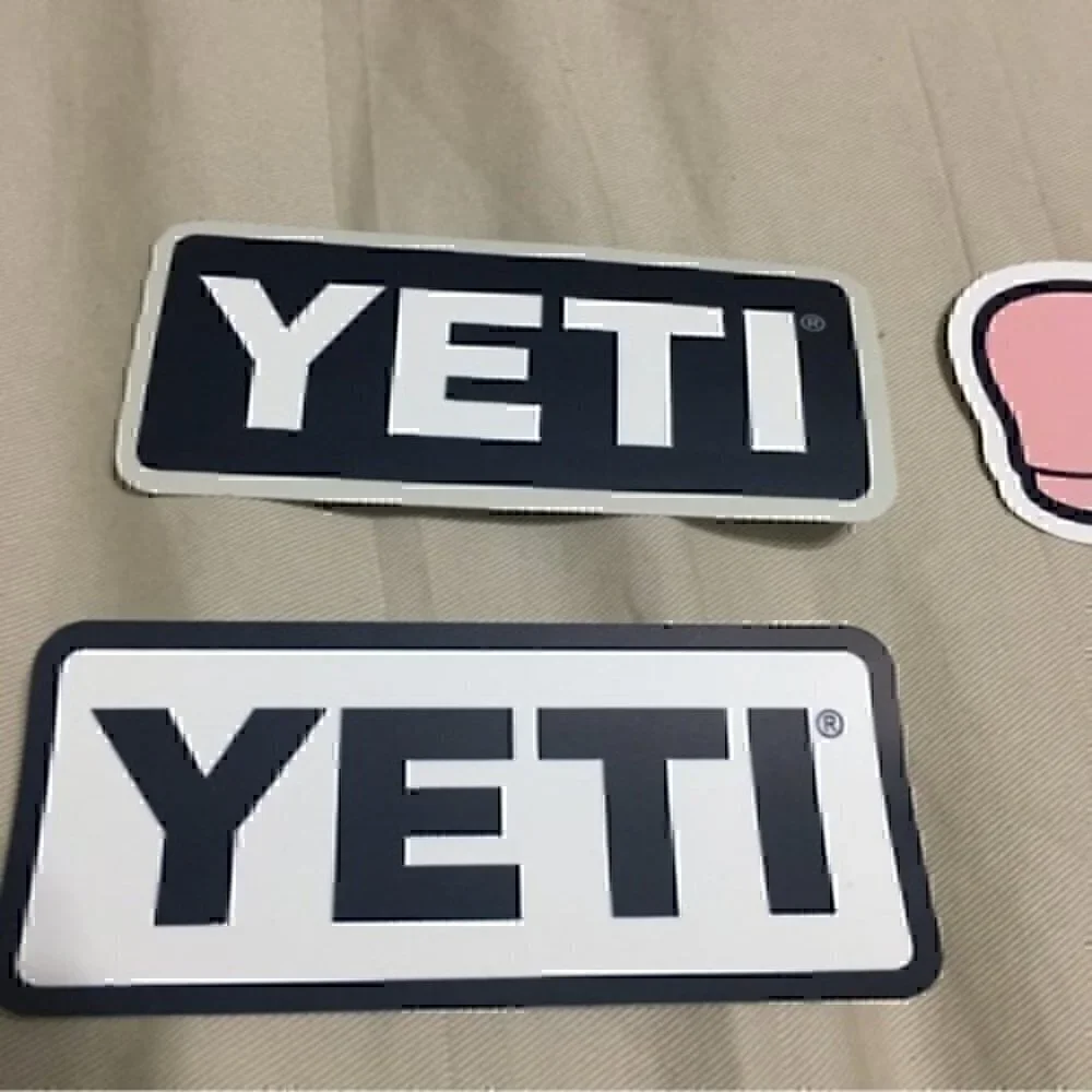 Yeti and Vineyard Vines stickers